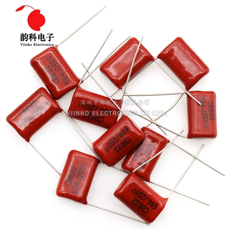 10pcs 250V 450V 106 104 473 474 684 105 225 475 J 100NF 47NF 470NF 680NF 10UF 0.1UF 0.047UF 0.68UF 1UF 2.2UF 4.7UF CBB capacitor