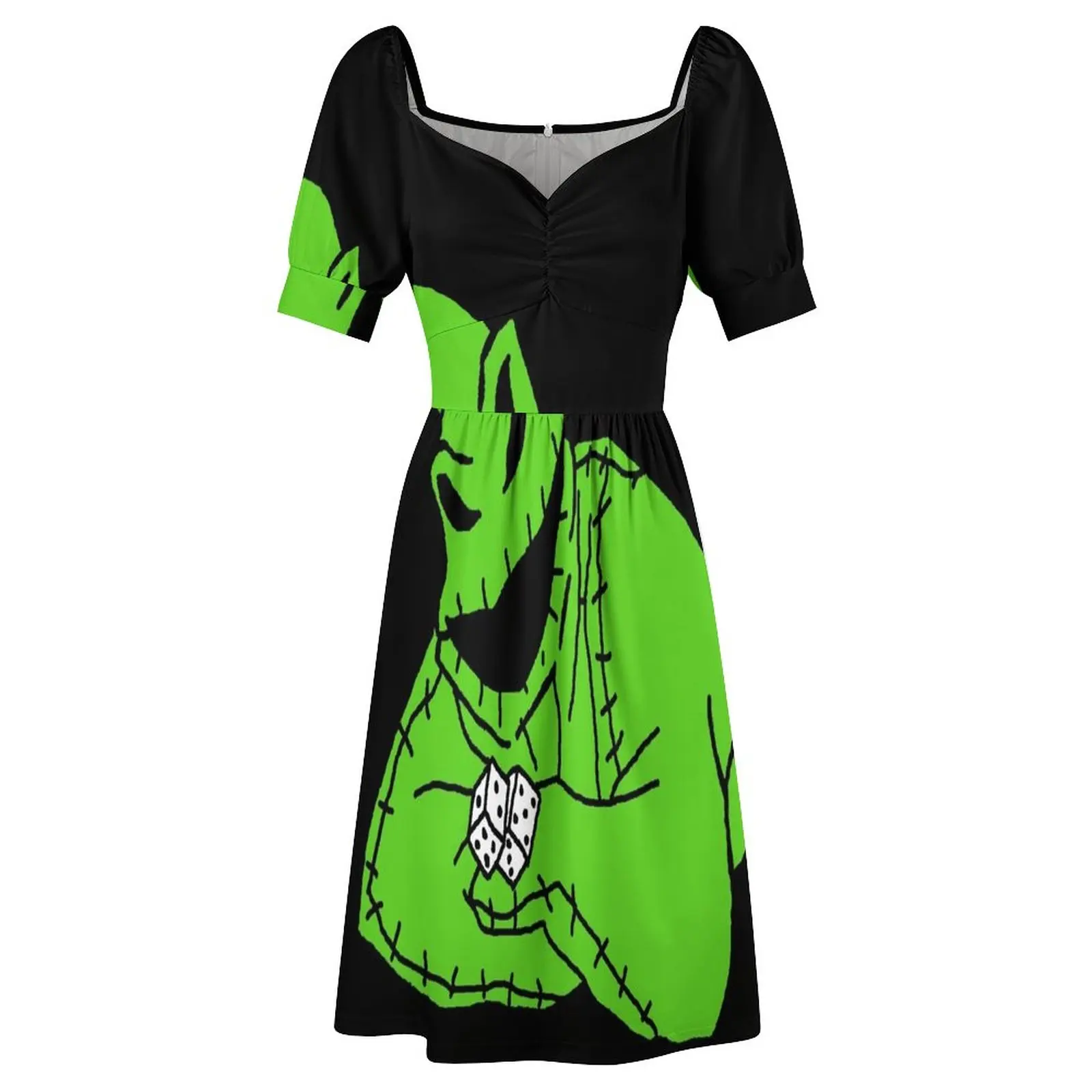 the oogie boogie man Dress women\'s evening dress 2023 Women\'s dresses dresses with long sleeves