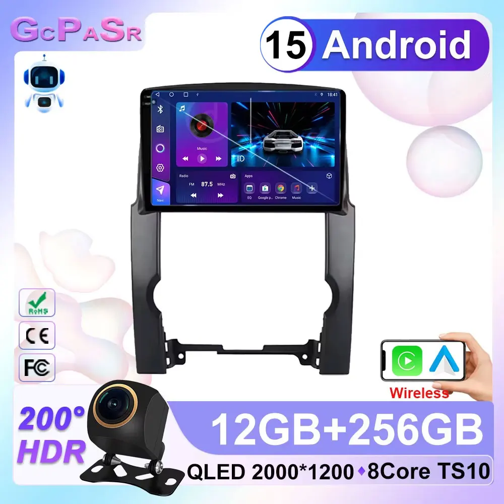 

For Kia Sorento 2009 - 2012 Car Radio Android Auto Multimedia Player GPS Navigation Stereo Head Unit No 2din DVD 5G WIFI 7862 BT