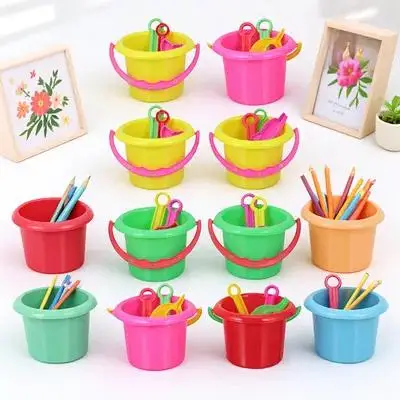 

Набор из 8 предметов: детские пляжные ведерки и игрушки для игр на песке, легкий, креативный набор для копания песка на открытом воздухе, для детей