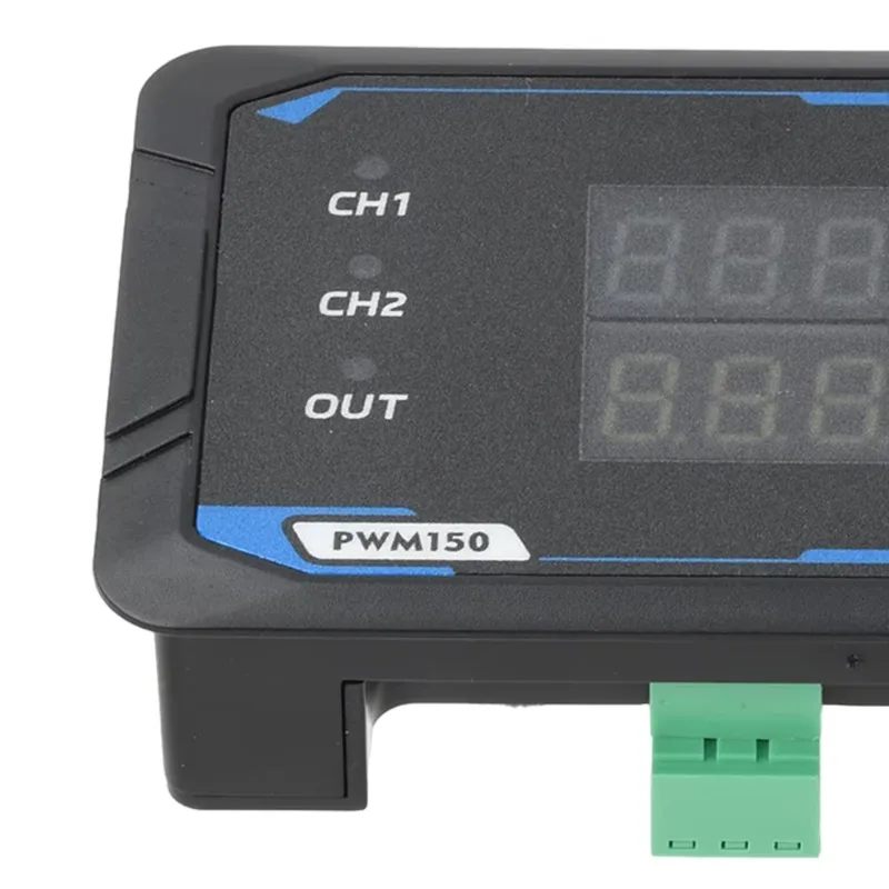 PWM150 dual channel signal generator DC5-24V servo motor driver adjustable square wave pulse frequency and duty cycle 1-150kHz