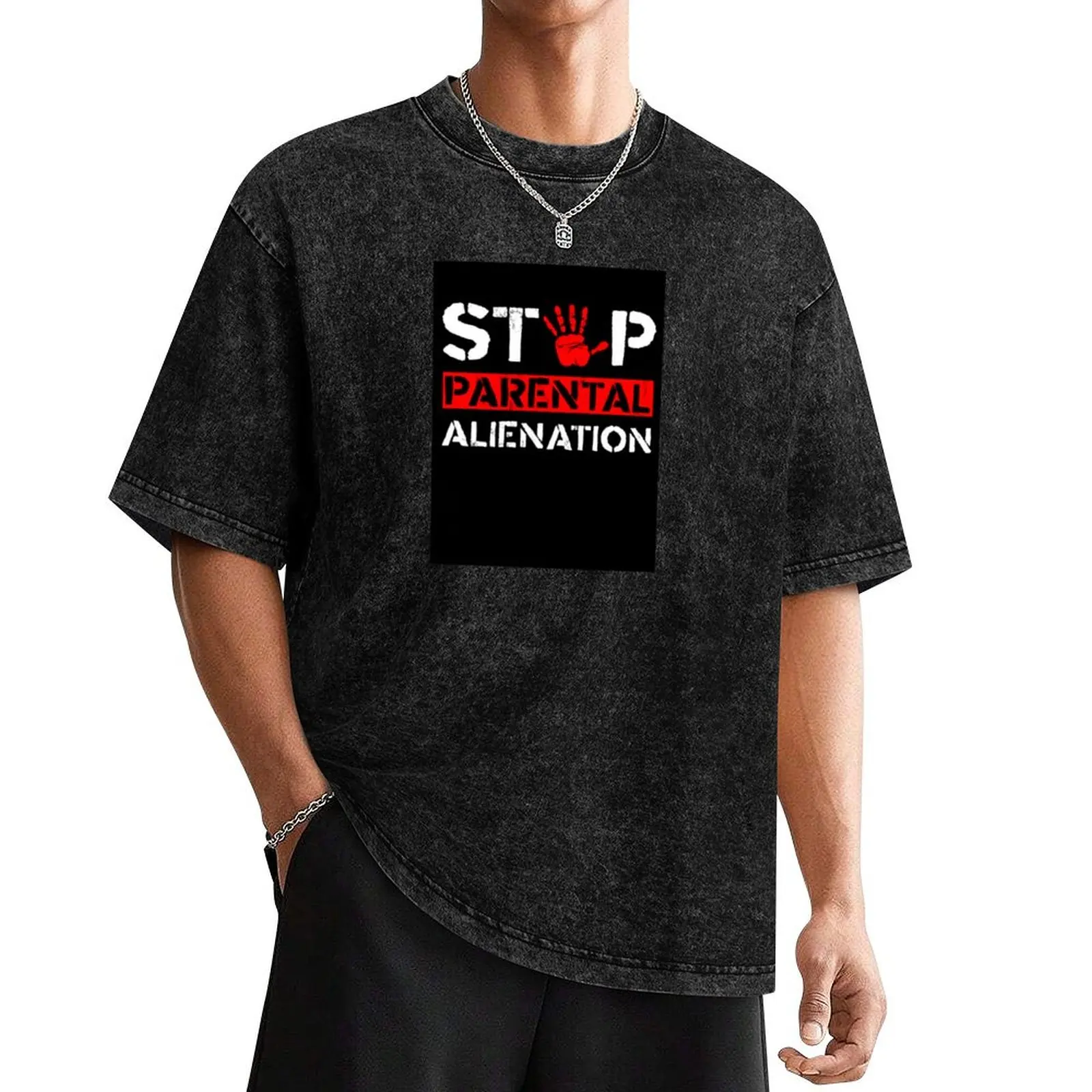 Stop Parental Alienation e T-Shirt anime t shirts rapper graphic tees Short sleeve tee cute clothes vintage t shirt men