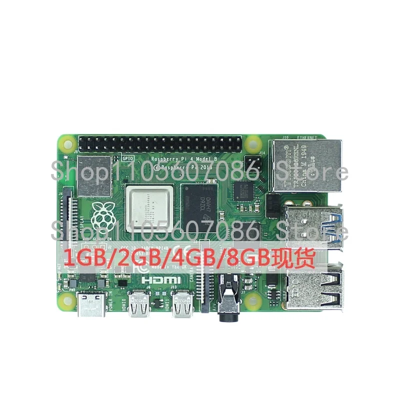 For Raspberry Pi 4th Generation B RaspberryPi4 4B 8GB Development Board Programming AI Starter Kit