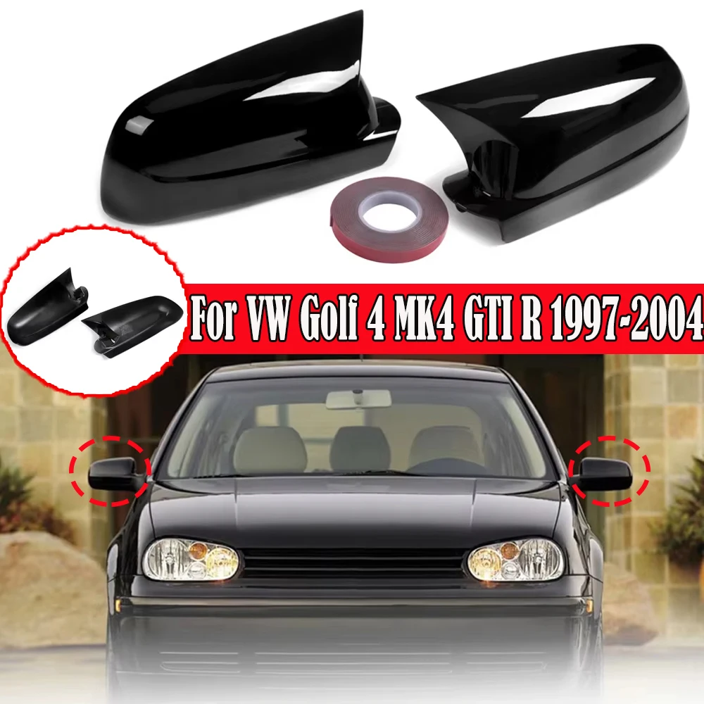 

ПАРА для VW Golf 4 MK4 GTI R 1997-2004 гг., крышка зеркала заднего вида, корпус бокового зеркала, накладка на корпус, внешний аксессуар