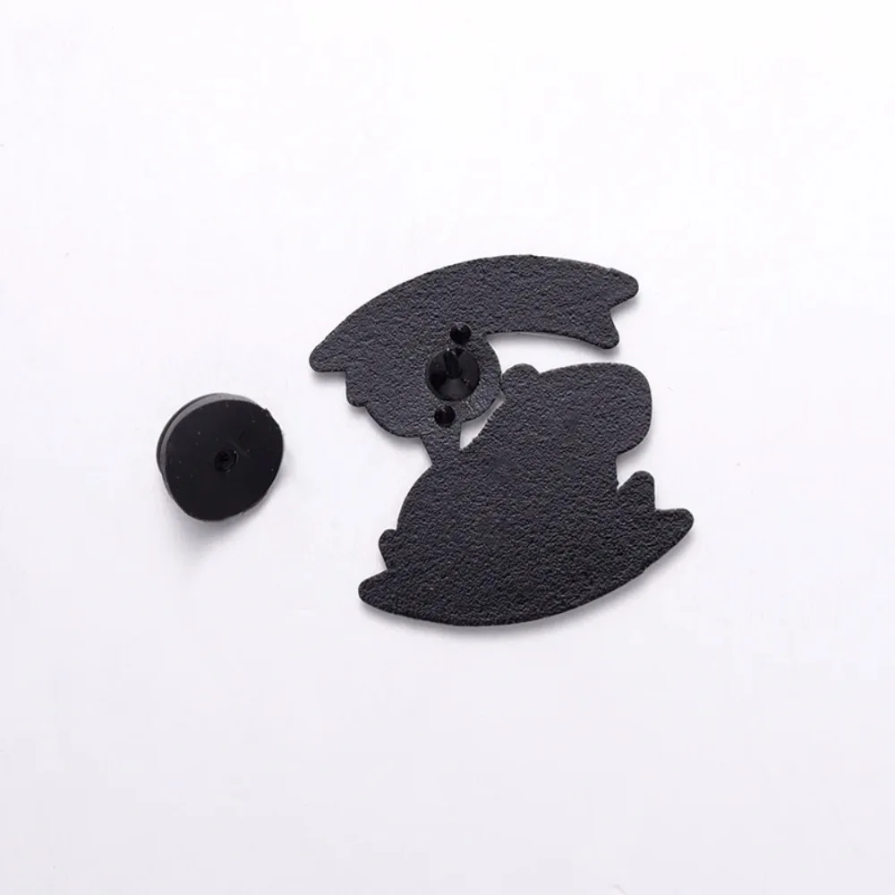 Broches de gato Capybara de dibujos animados, alfileres de esmalte, insignias de solapa de Metal, regalo para niños y amigos