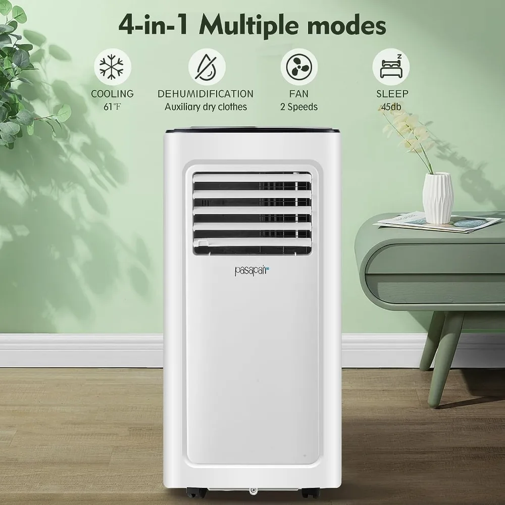 10000BTU Wi-Fi Portable Air Conditioner – Portable AC with Remote & App Control – 4-in-1 AC Unit for Room, Free Shipping