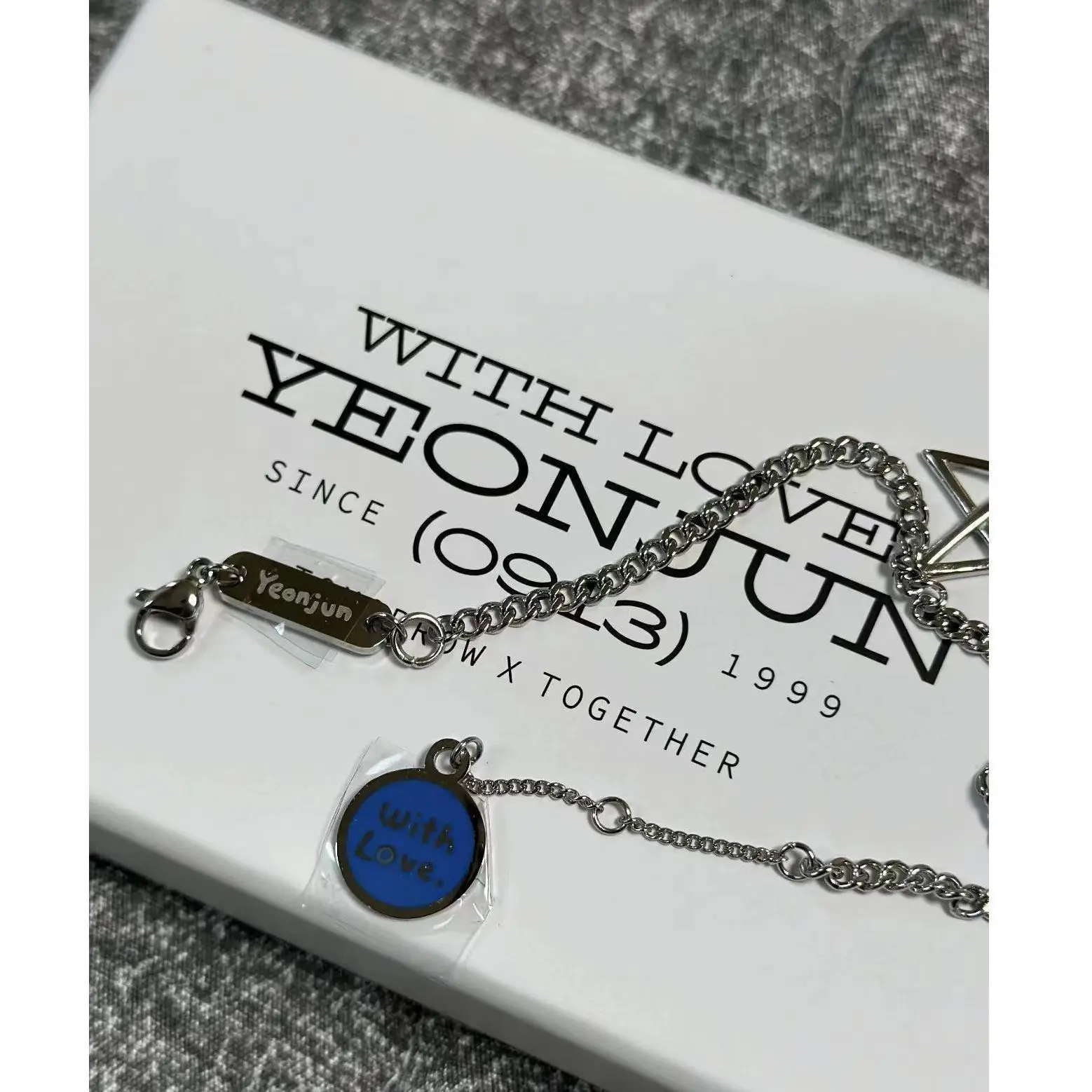 Pulsera Idol Boy YEONJUN, accesorios de pulsera inspirados en celebridades, accesorios exquisitos, joyería, colección de Fans, regalos