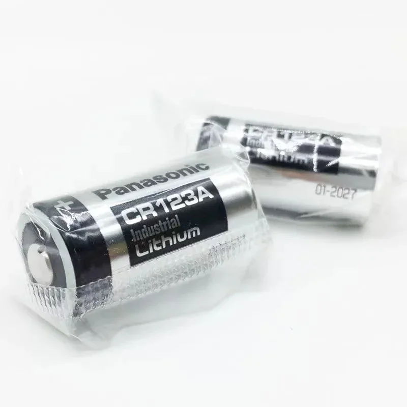 Batteria per fotocamera originale Panasonic 123 al litio 3V Arlo CR123A CR17345 DL123A EL123A 123A