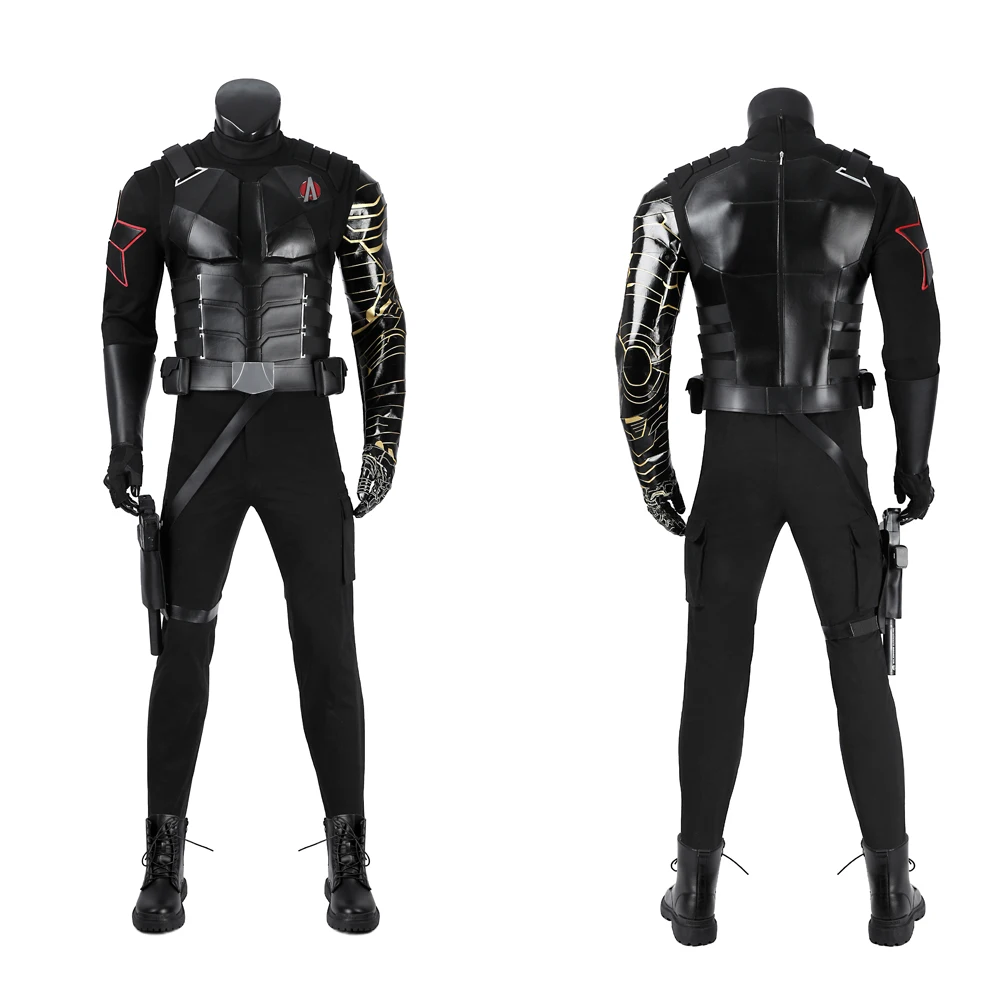 

New Thunderbolts Winter Soldier Bucky Cosplay Costume Uniform Halloween Carnival Party Christmas Play Role Clothes