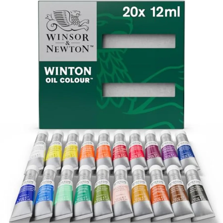 

Winton Oil Color Paint Set, 20 x 12ml 0.4-oz Tubes