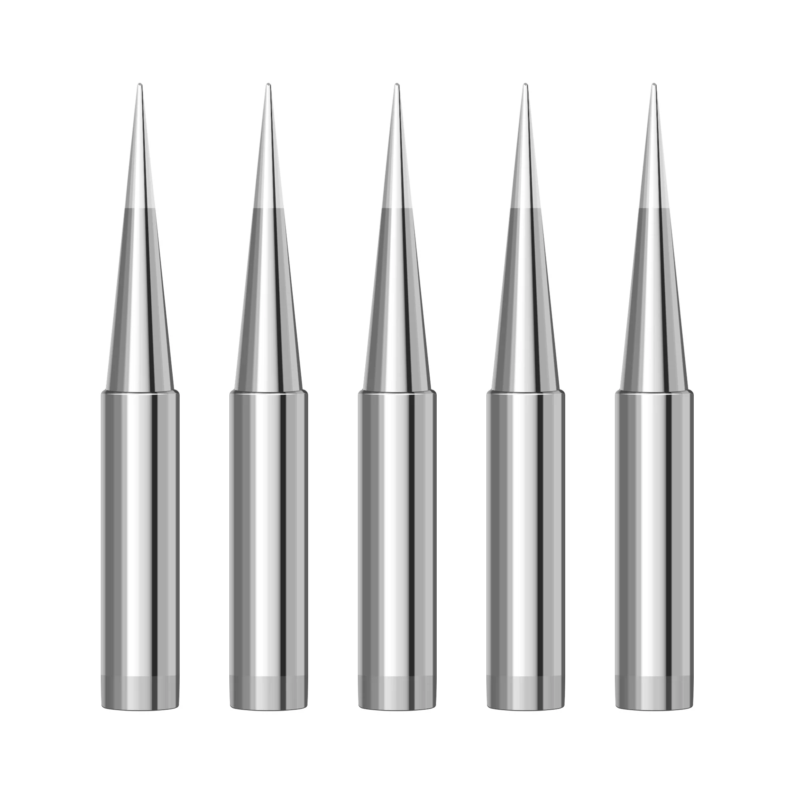 5pcs/Set 900M-T Soldering Iron Tips Compatible with Hakko 936,937,907, Radio Shack 64-053, Atten, Quick, Aoyue, Yihua, Vastar