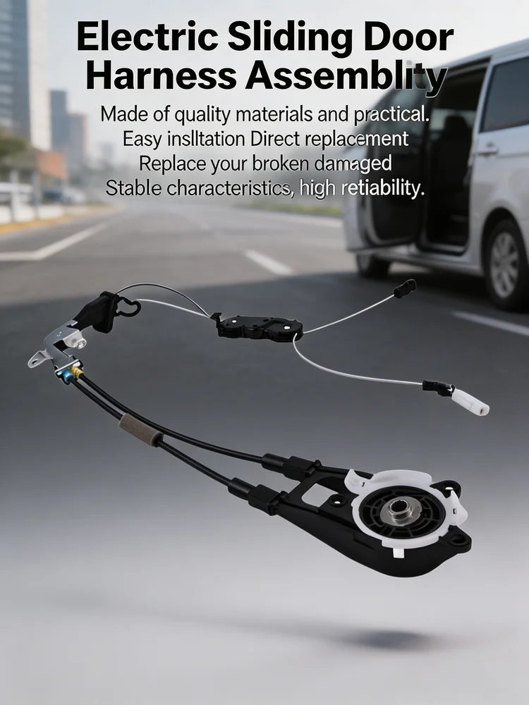Car Accessories Electric Sliding Door Harness Assembly Left Plastic Metal 2011-2020 Tools Car Accessories Electric Sliding Door