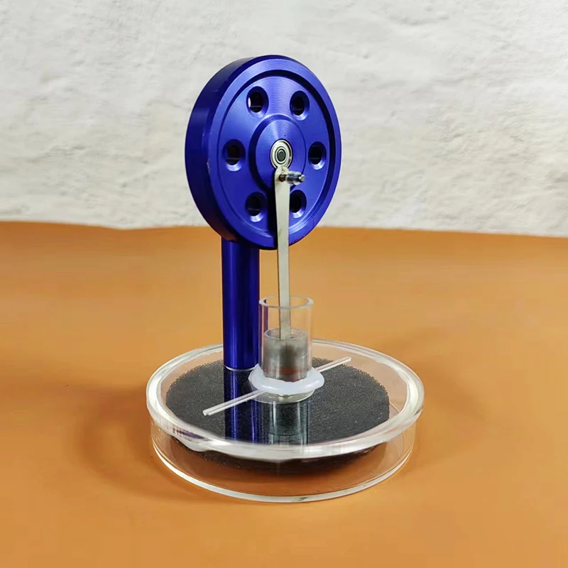 Modelo de motor Stirling de diferencia de baja temperatura, potencia de vapor, experimento de física, juguete, regalo de cumpleaños