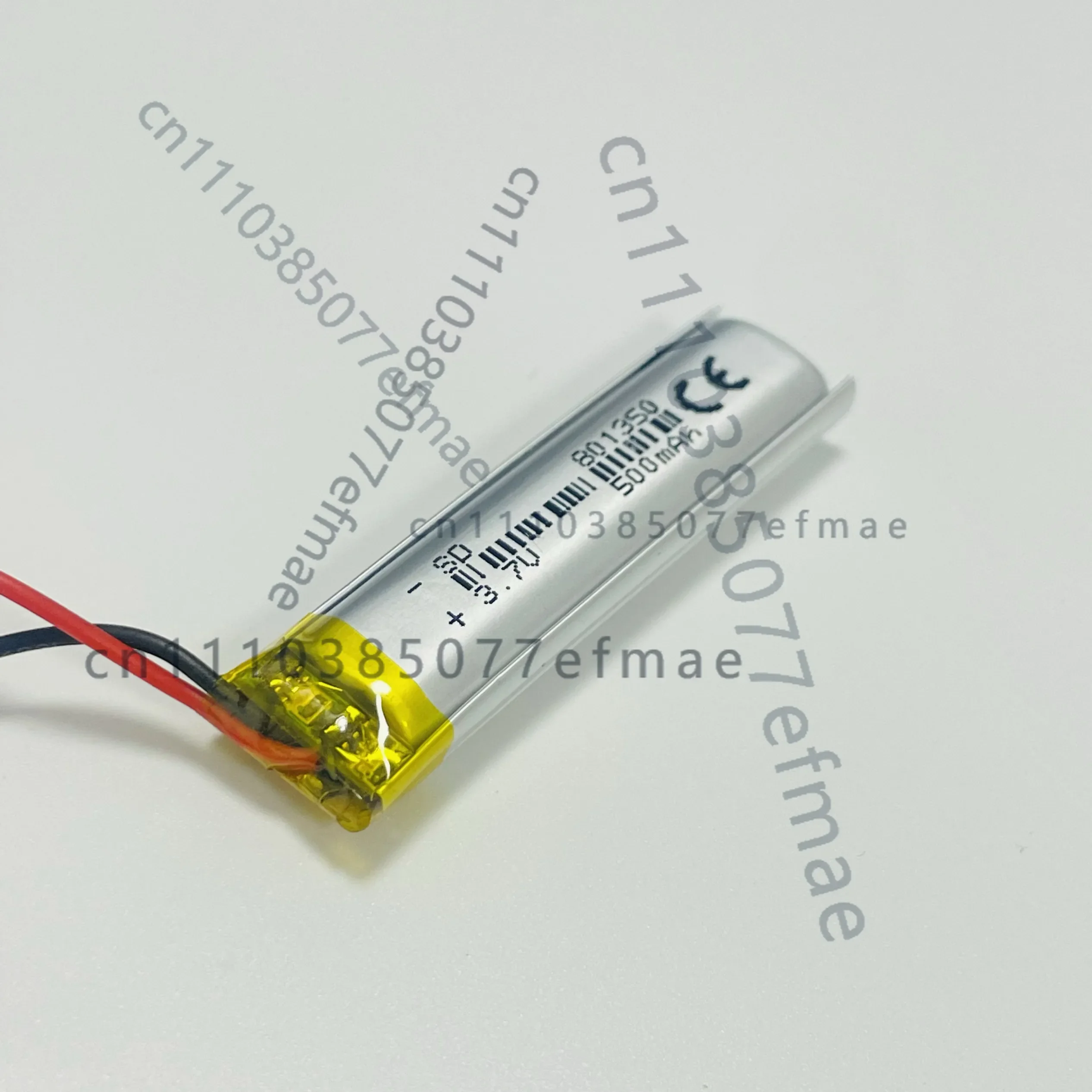 Headphones, 3.7V organic lithium rechargeable battery, 801350 laser pen, universal bicycle tail light