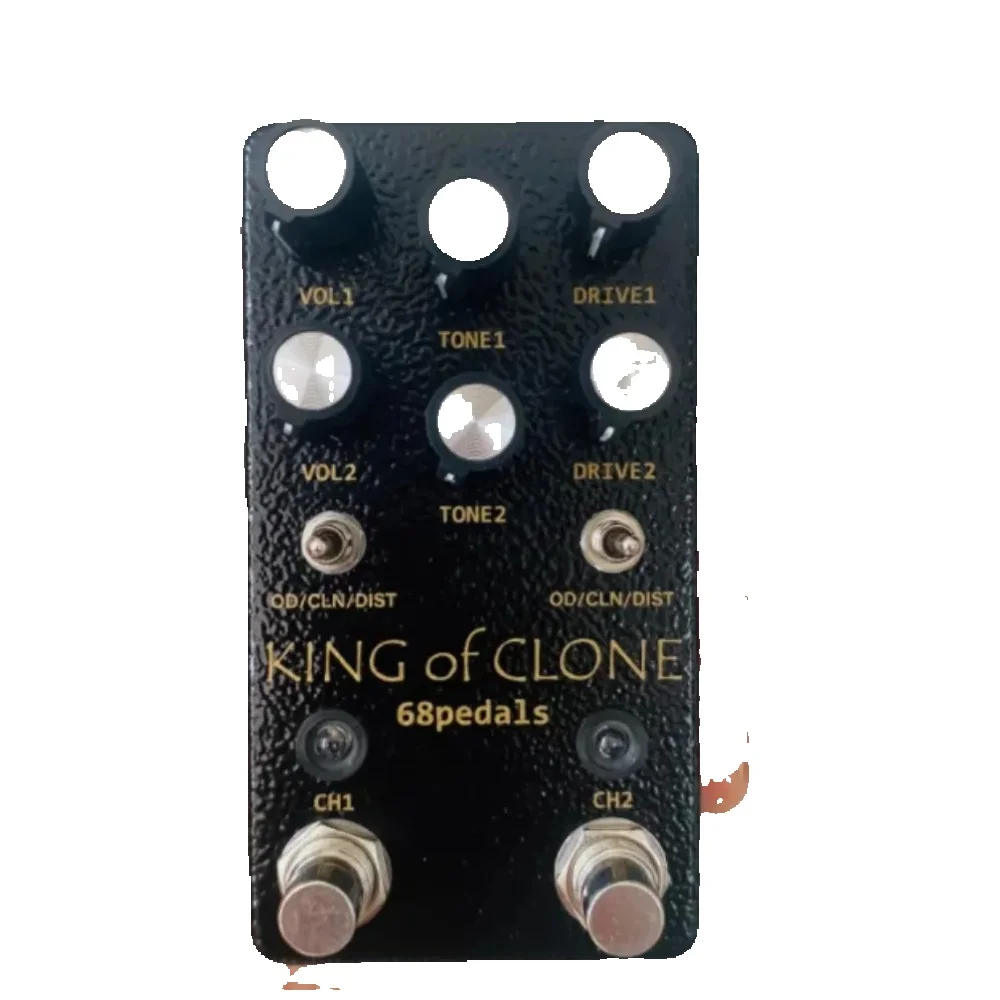 68pedals King Of Clone Overdrive Overdrive Effects, Guitar Pedal