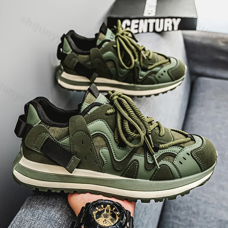 

Мужские кроссовки, лето 2024, сетчатые кроссовки, мужские спортивные нескользящие повседневные вулканизированные туфли, кроссовки на шнуровке Tenis Masculino