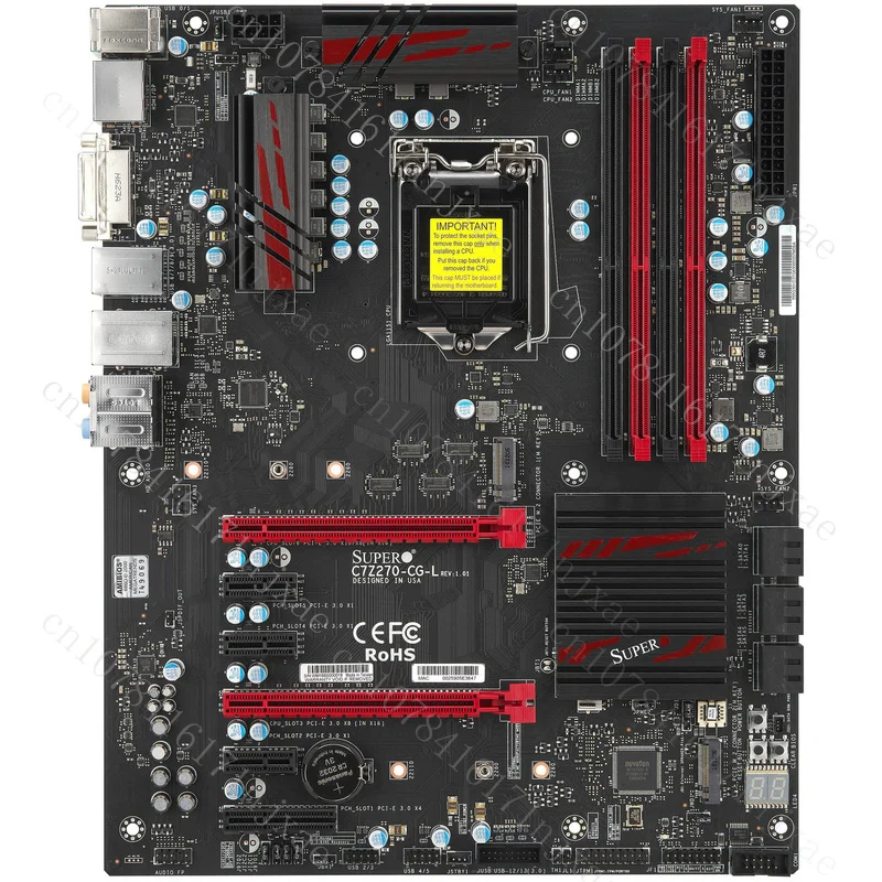 

Материнская плата для Supermicro C7Z270-CG-L поддерживает DDR4 Dual M.2 7700K 64 ГБ 1151PIN