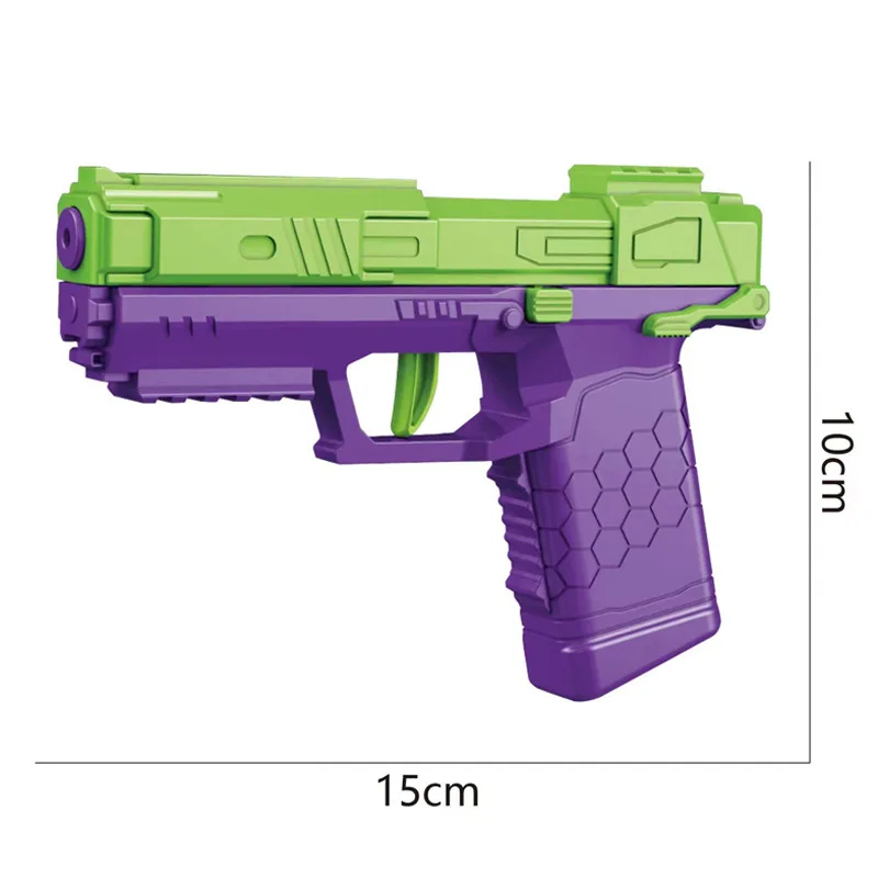 Children\'s Gravity Pistol Gun Toy 3D  Mini Model Toy Bullets No Fire Rubber Handgun Mini Radish Knife Toy Model Baby 1911 Toy