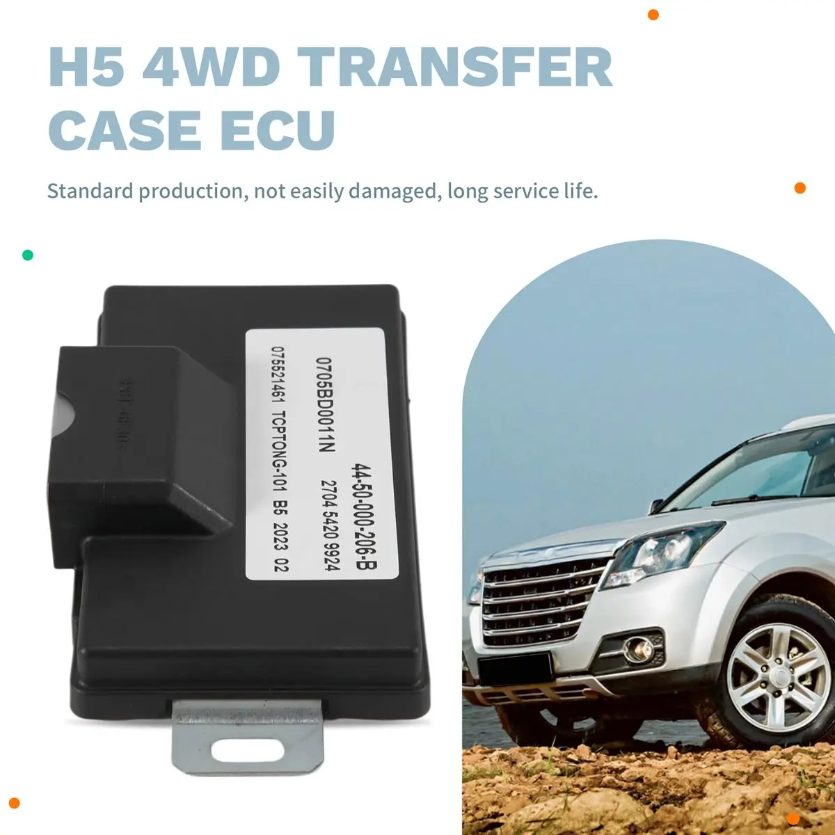 #29G  Gearbox Control ECU Module ,4WD Transfer Case ECU Module Control Unit for Great Wall Hover H3 H5 (Black)