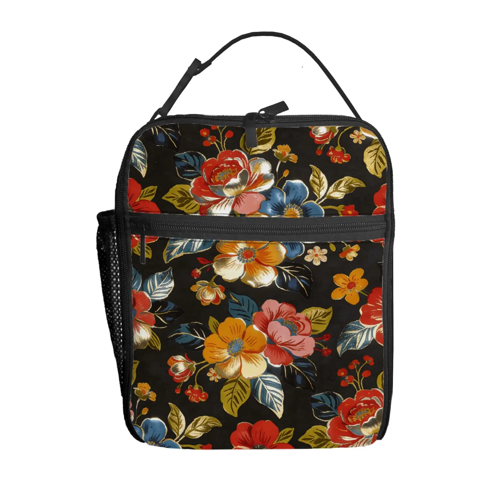 

1 шт. Сумка для обеда с художественными принтами, высококачественная, милая, повседневная, для вечеринок, пикников, школы, подарок для ежедневного использования