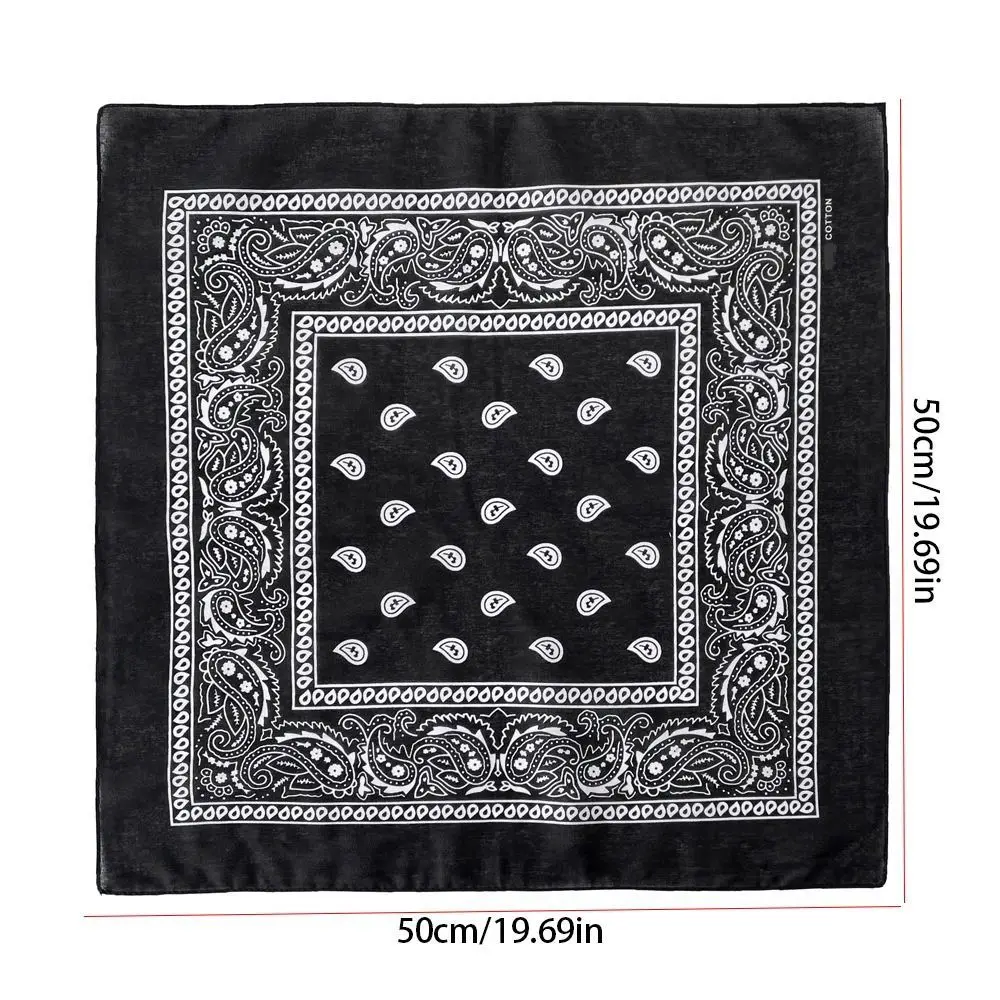 عقال صغير مربع وشاح وشاح رباط شعر مثلث وشاح الكاجو الجوز طباعة الأوشحة القطن والكتان الملابس والاكسسوارات #5