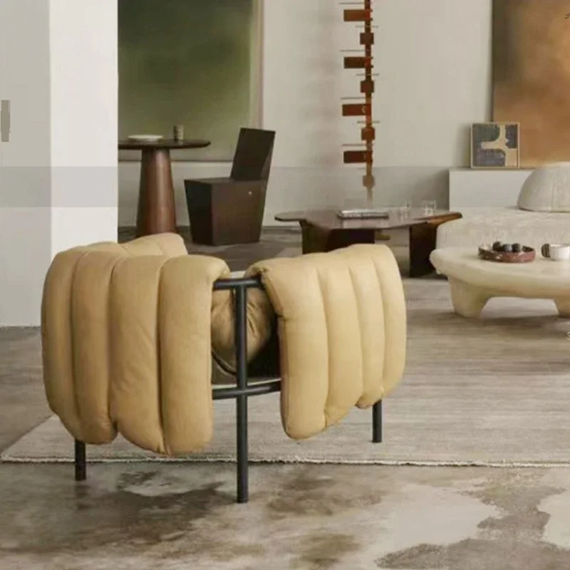 

Adults Living Room Chair Arm Rest Nordic Sponge Ergonomic Floor Recliner Chair Designer Reading Woonkamer Stoelen Home Furniture