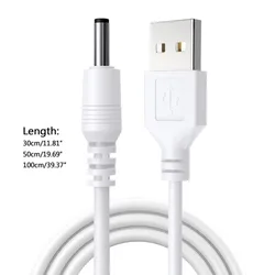 USB to DC 3.5mm Power Cable Jack Connector 5V Charger Power Cable 3.5*1.35mm Universal For HUB Mini Fan Router Speaker MP3/MP4