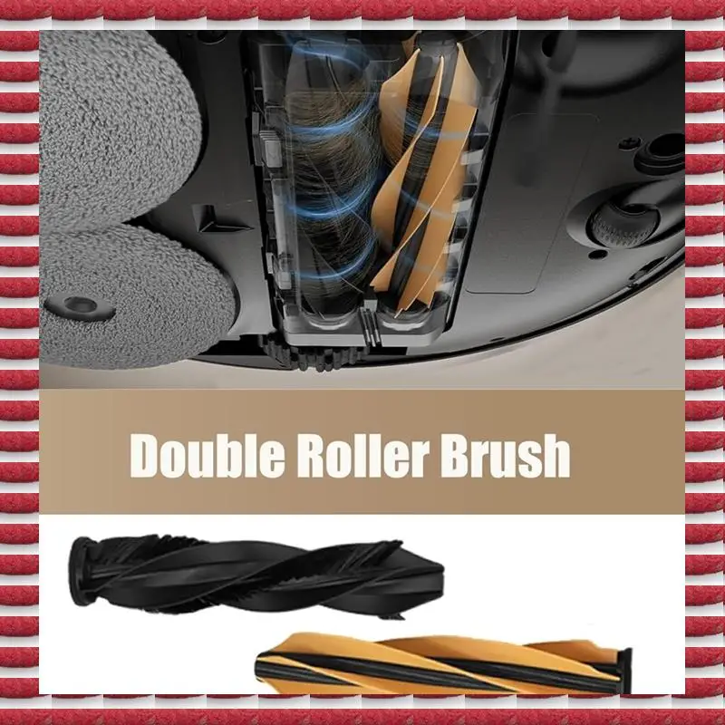 

For Dreame X50 Ultra/S40 Enhanced Edition/X50 Master/X40 Plus Spare Parts Main Side Brush Hepa Filter Mop Cloth Dust Bag