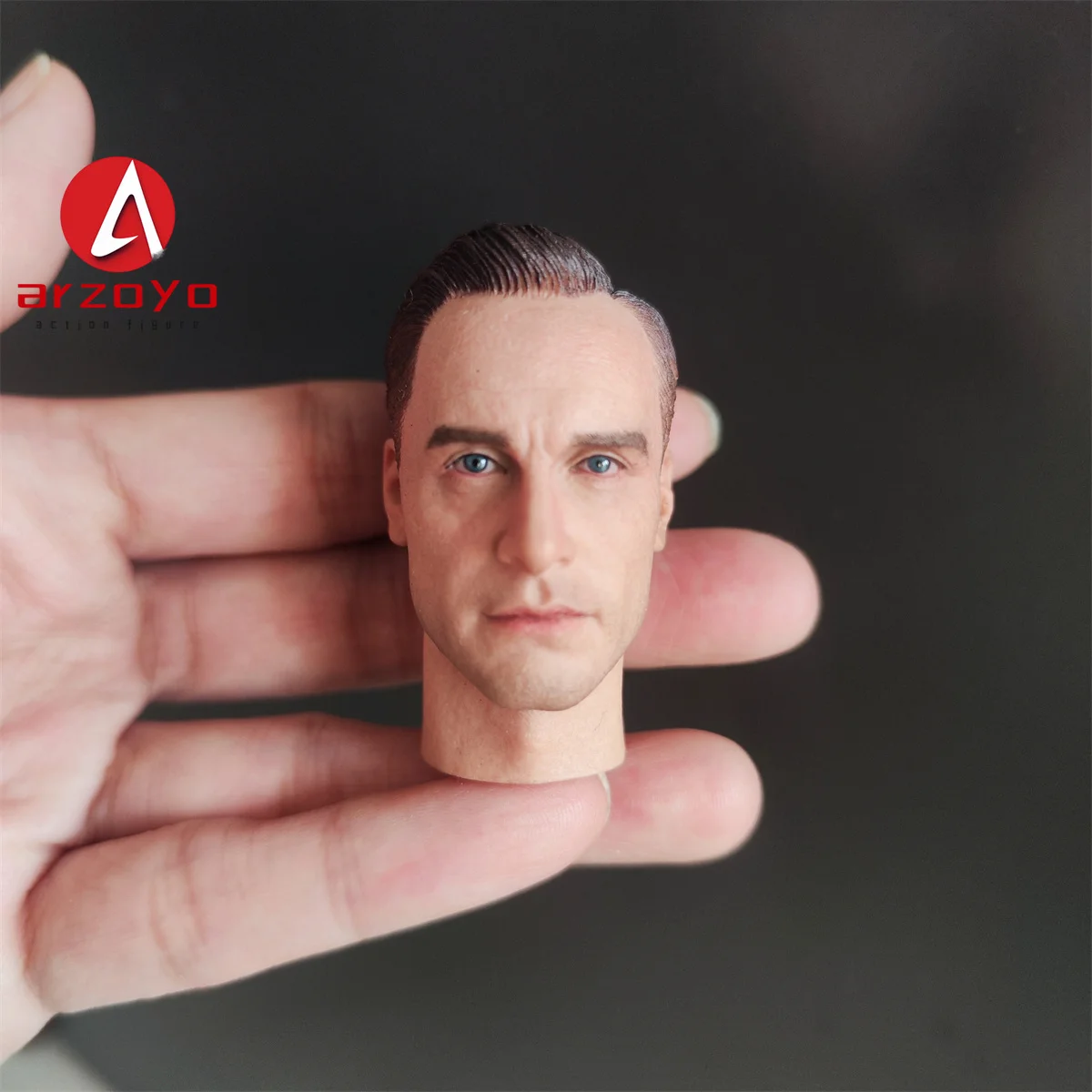 1/6 Michael Fassbender Head Sculpt PVC Male Soldier Head Carving Model Fit 12'' Action Figure Body Dolls