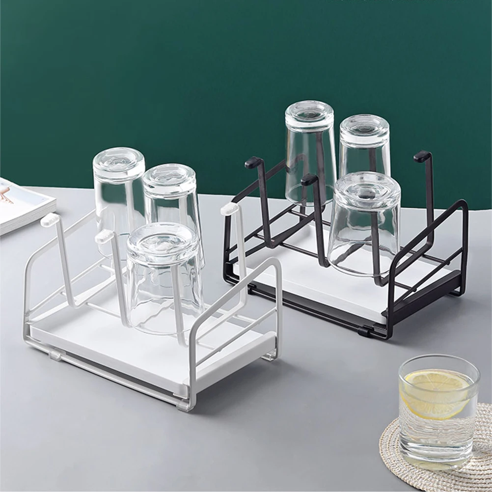 

Cup Holder Drying Rack Organizer Creative Hanger Mug Stand Drain Storage