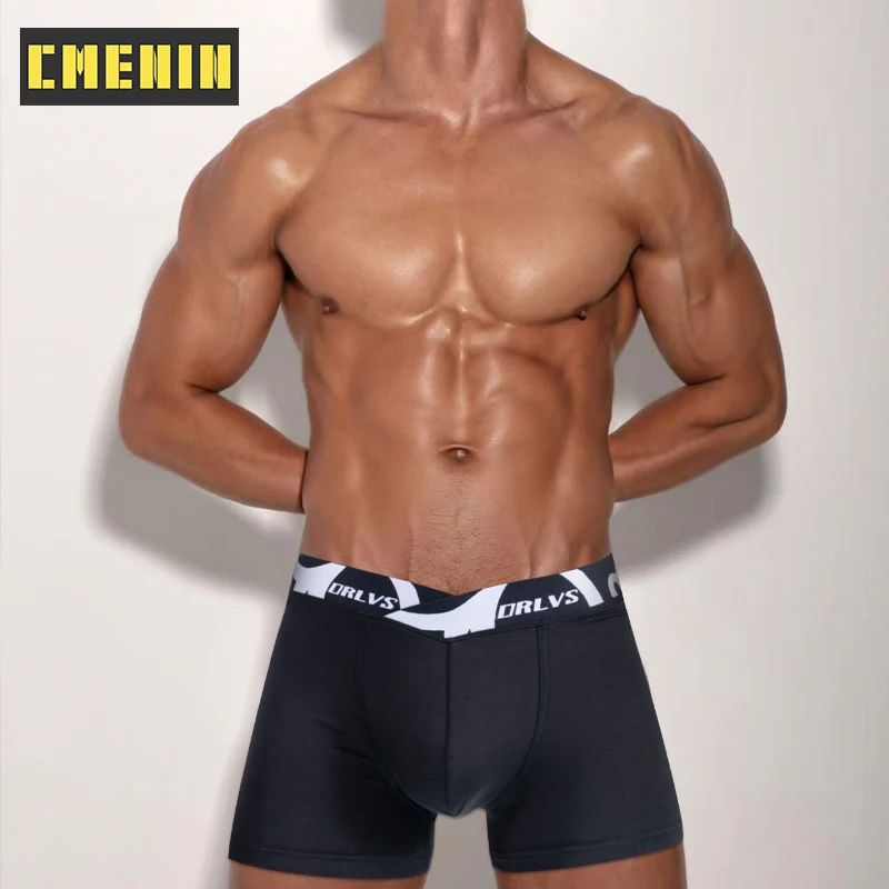 

Мужские трусы-боксеры CMENIN из модала, 1 шт., дышащие, сексуальные, для геев, бикини, сисси-трусы, боксеры-шорты