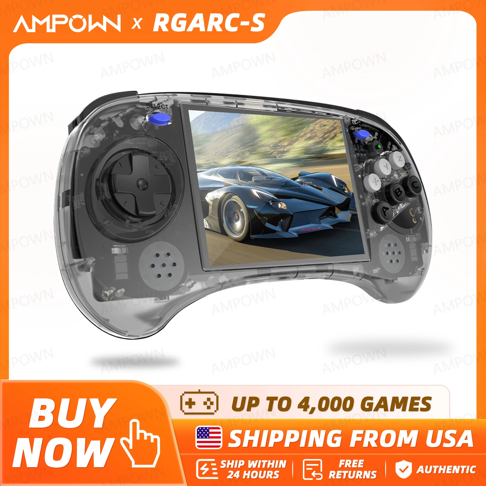 

Anbernic RG ARC-S Handheld Game Console 4'' IPS Open Source Linux System RGARCS Retro Portable Video Emulator Game Console Gifts