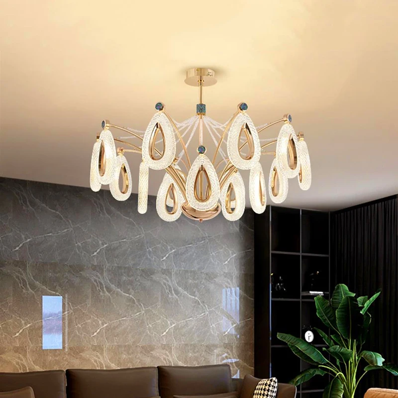 Modern home decor led lights pendant light lamps for living room Chandeliers for dining room hanging light indoor lighting