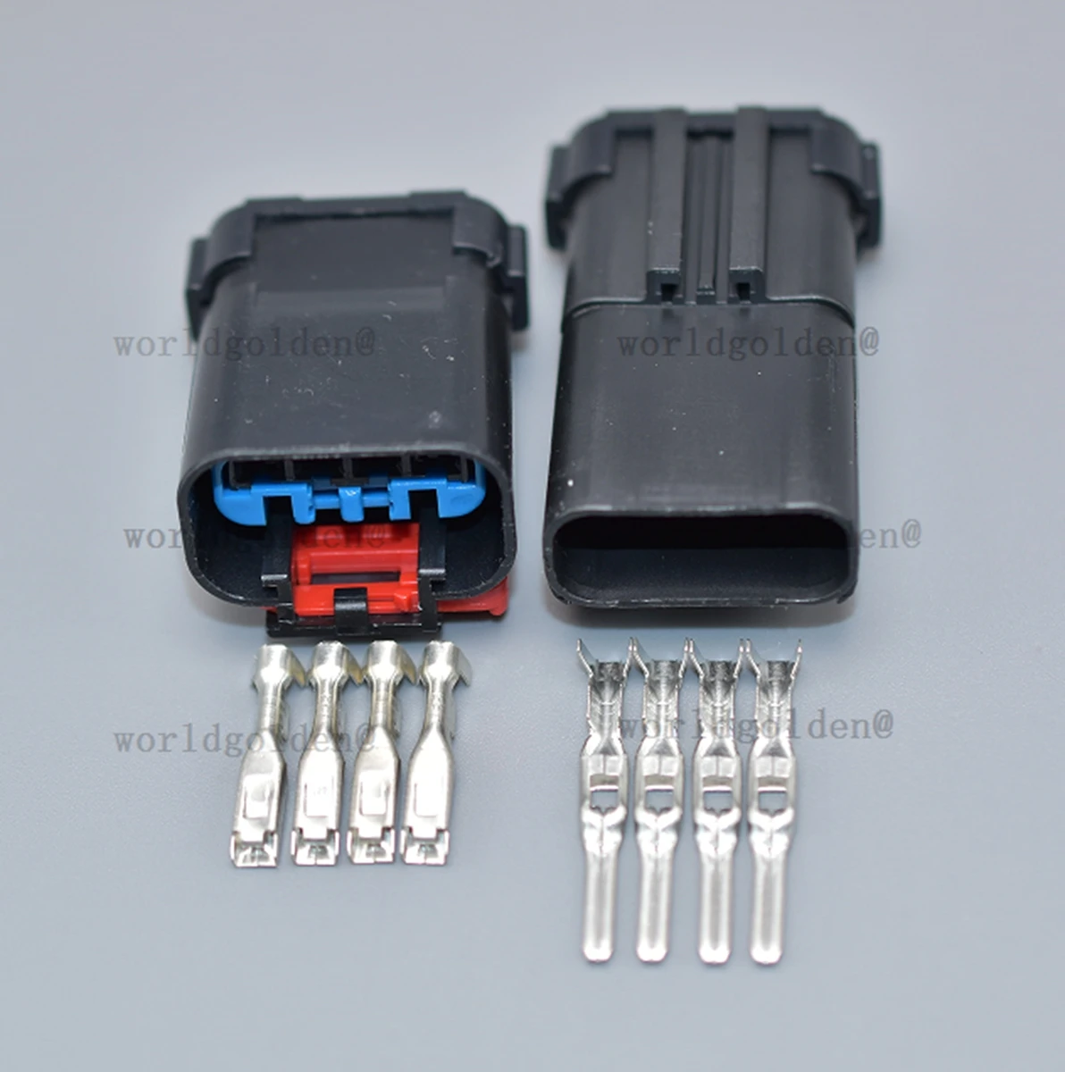 54200413 54200409 Compact Male Female Terminal Housing for wire splice & lock buckle fitting install