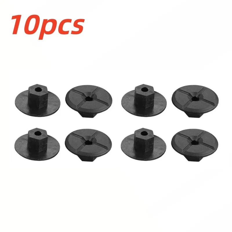 10Pcs Car Wheel Arch Bumper Panel Retainer Clip Fender Mud Flap Splash Guard Fastener Nut Rivet Fastener Kits For Mercedes Benz