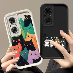 Nova 9SE Curious Cat New Sky Eye Phone Case For Huawei Nova 9S 9Pro 9 7i 6SE Y91 Y5P Y6Pro Y7A Y9A Y6 Y70 Y6P Y90 Y7 PRIME Cover