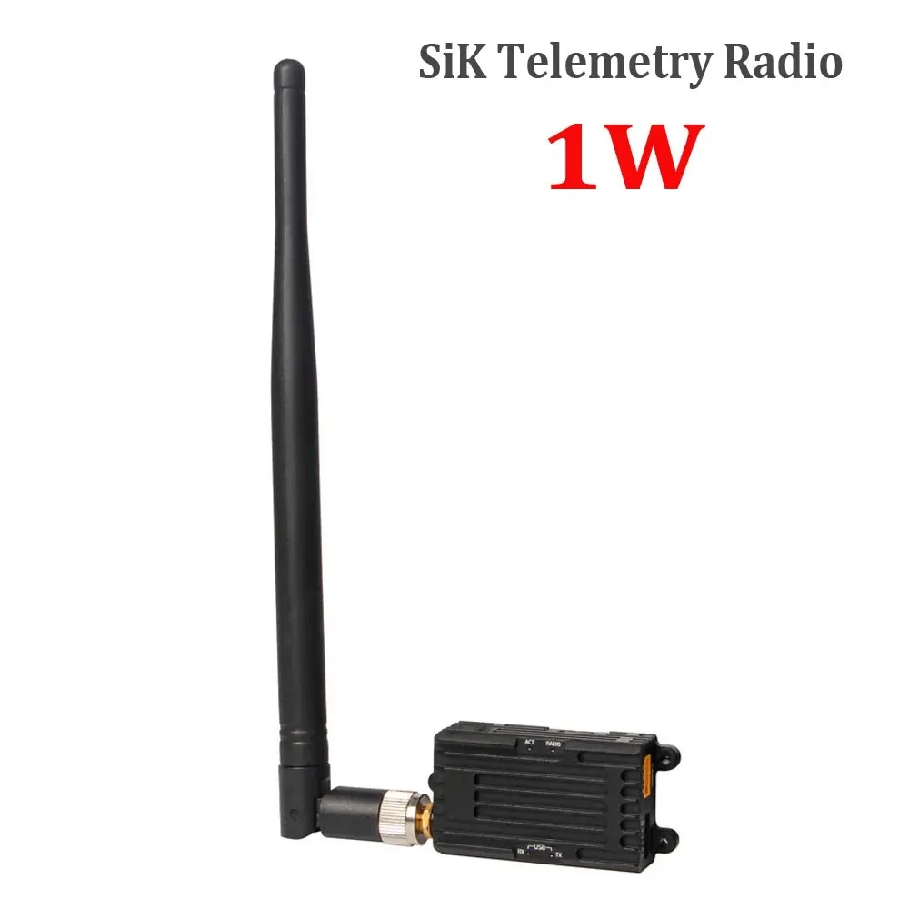 HolyBro SiK Telemetry Radio 1W 915MHz Open-source SIK Firmware Plug-n-play for Pixhawk Standard Flight Controllers