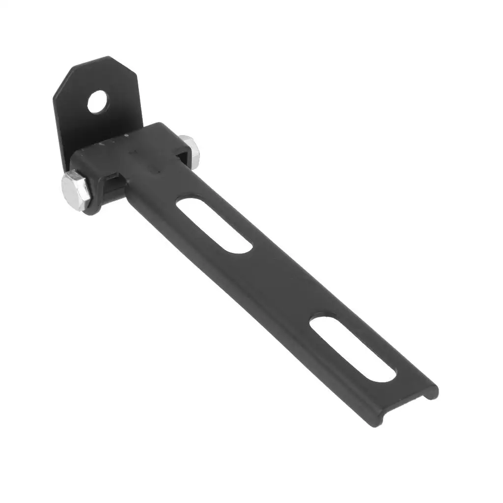 Universal Motorcycle Solo Seat Iron Mounting Bracket Black Hardware for Harley Custom Bobber Modification