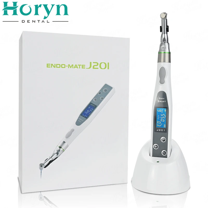 Endodoncia-Moteur endo dentaire sans fil, moteur LED lointain, programme Endo Smart 9, économique