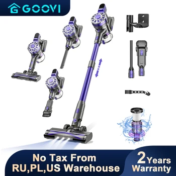 GOOVI V07 100kPA aspiradoras de mano inalámbricas 180W potencia de succión aspiradora inalámbrica para mascotas hogar 0.9L taza de polvo