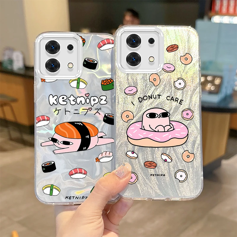 New Cute Pizza K-Ketnipz Cartoon Phone Case For Redmi Note13 12 11 10 9 ProPlus 14C 13C 12C 10C 9C A3 A2 A1 Hard Dustproof Cover