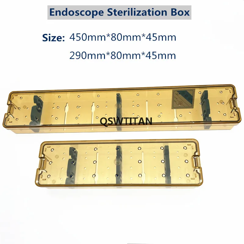 Sterilizing Trays Box for Endoscope Silicagel Endoscopy Surgical Operating Instrument Autoclave Sterilization