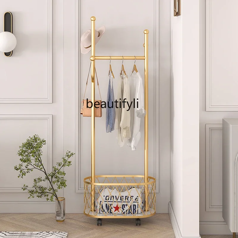 

K185 Coat and Cap Bedroom Floor Modern Household Hangers Multifunctional Storage Hanger