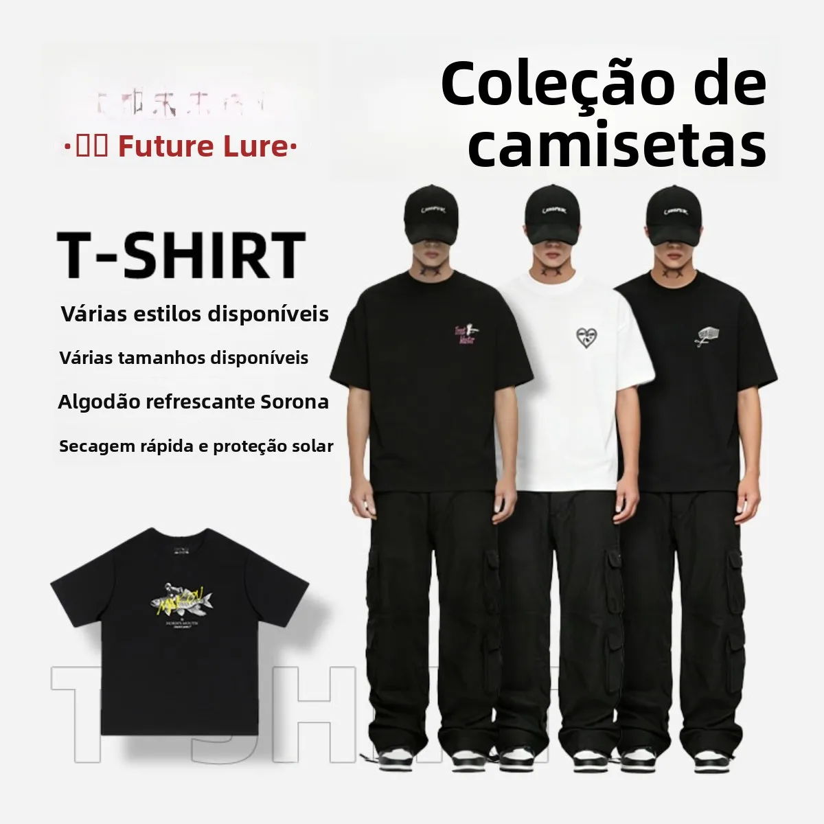 creative-fishing-print-unisex-cotton-short-sleeve-t-shirt-loose-fit-summer-outdoor-activity-upf50-sun-protection-fishing-gear