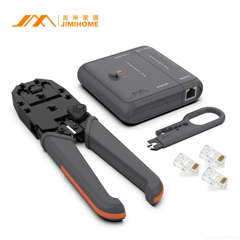 Youpin JIMIHOME Network Cable Pliers Tool Multifunctional Cable Crimper Cutter Portable Network Repair Tools Wire Cutting Tester
