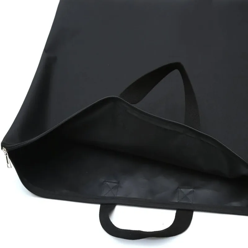 

Портфолио-кейс для художественных работ с застежкой-молнией и ручкой - Сетчатая папка-органайзер для плакатов и документов