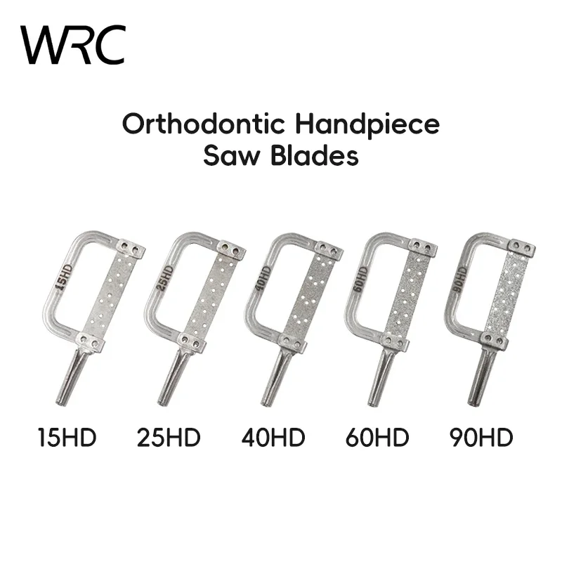 

Dental handpiece orthodontics Saw Blades 15/25/40/60HD for 4:1/1:1 Reduction Interproximal Stripping Low Speed Contra Angle