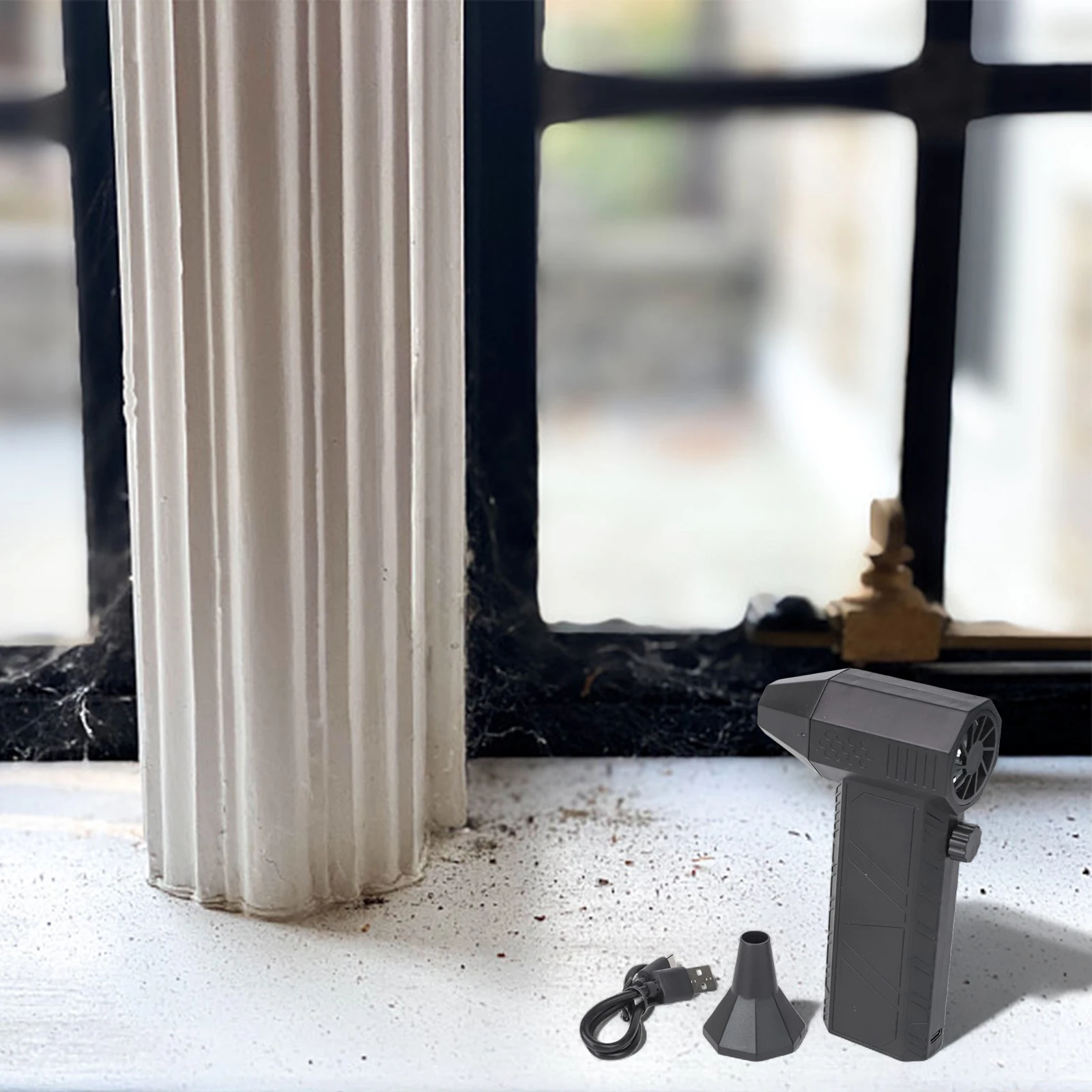 قابل للتعديل سرعة فرش مروحة مروحة يدوية عالية السرعة فرش مروحة 29 مللي متر قطر المروحة يده مروحة قابلة للتعديل 20 دقيقة الاستخدام