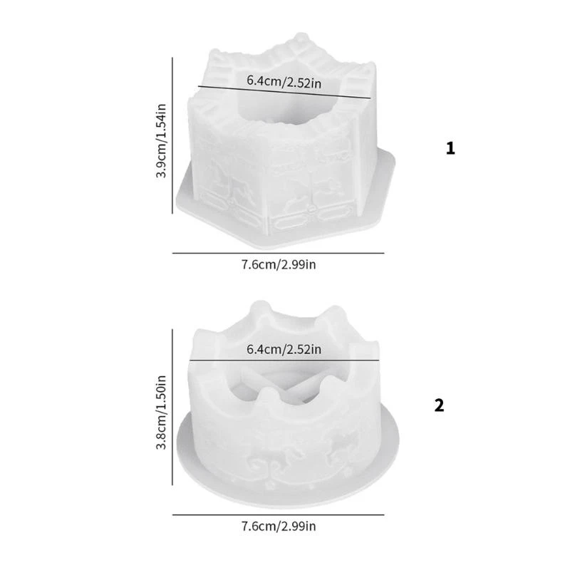 

Creative Silicone Container Mold for Handmade Holders and Storage Jars