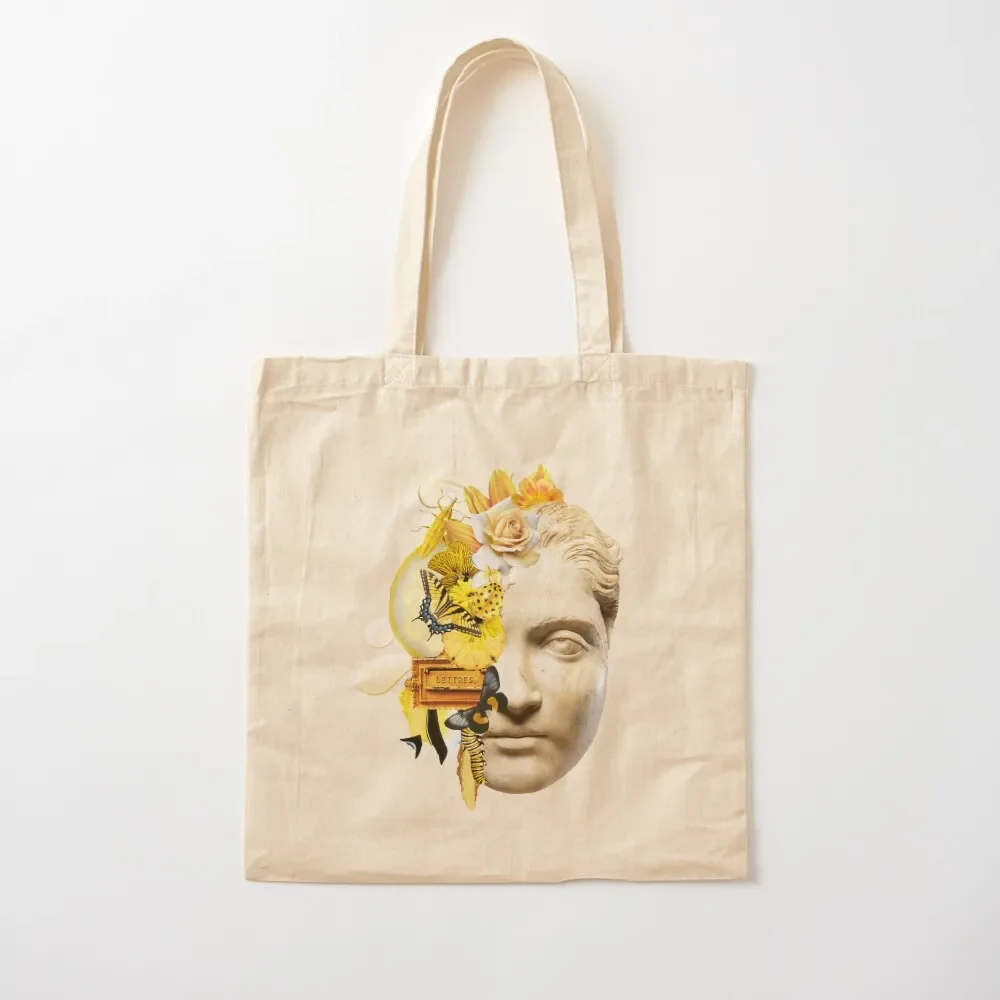 STATUES Collection - YELLOW Edition Tote Bag bags woman 2026 tote bags cloth bags canvas tote bag